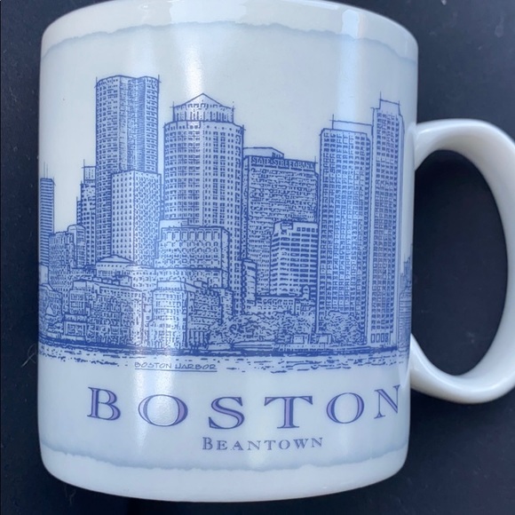 Boston Starbucks architecture mug